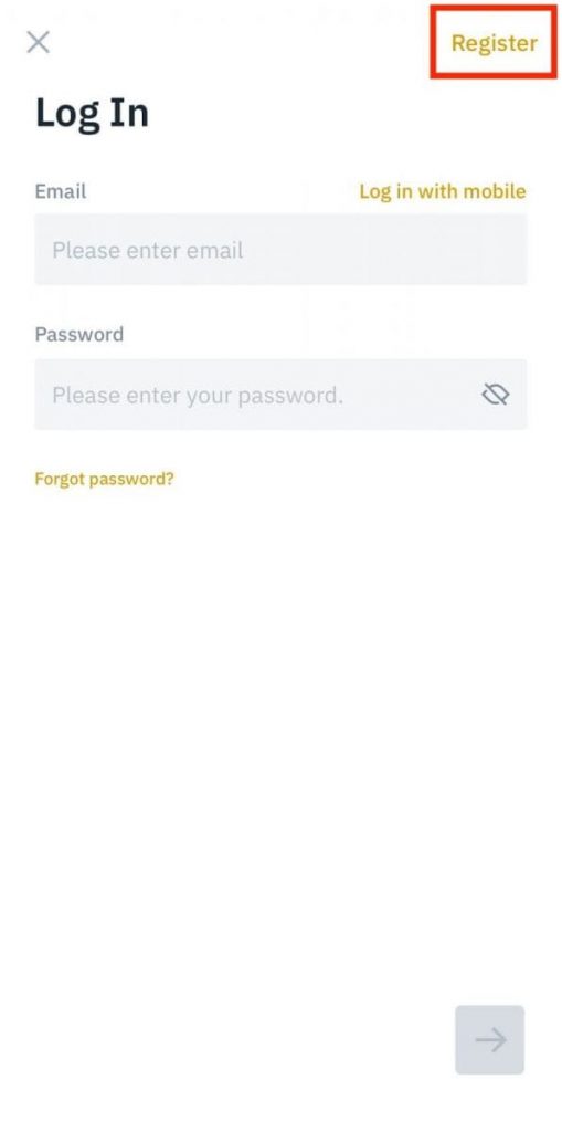 how to sign up and login account in binance 1633964535 13 min